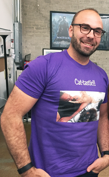 Cat-Tastic Tee Mike